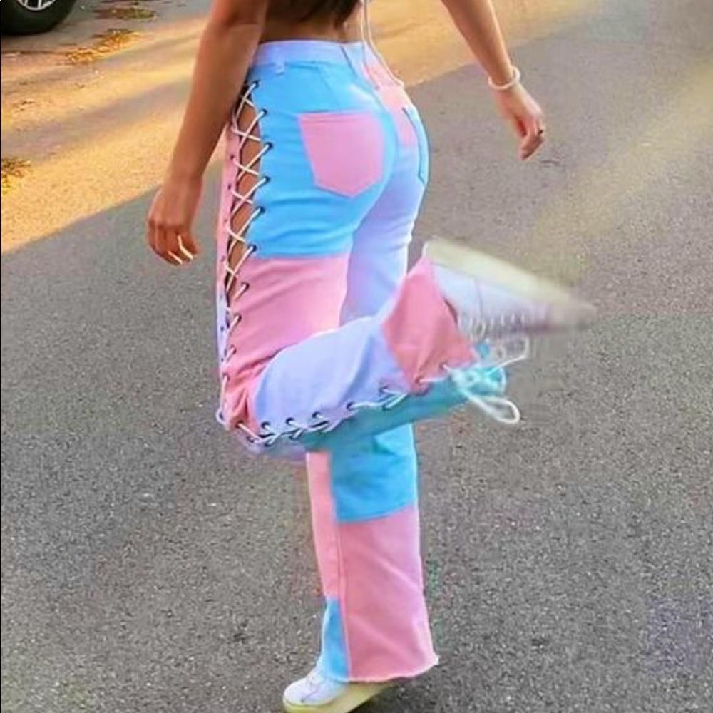 Akira cotton candy pants